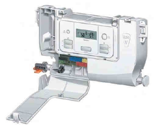 Двухконтурный газовый котел Protherm Gepard (Panther - Пантера) - отсек для подключения комнатного термостата