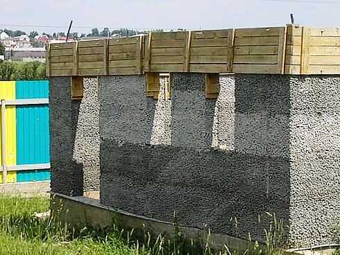 Керамзитобетон в опалубке стена купить бетон пушкино veko beton ru